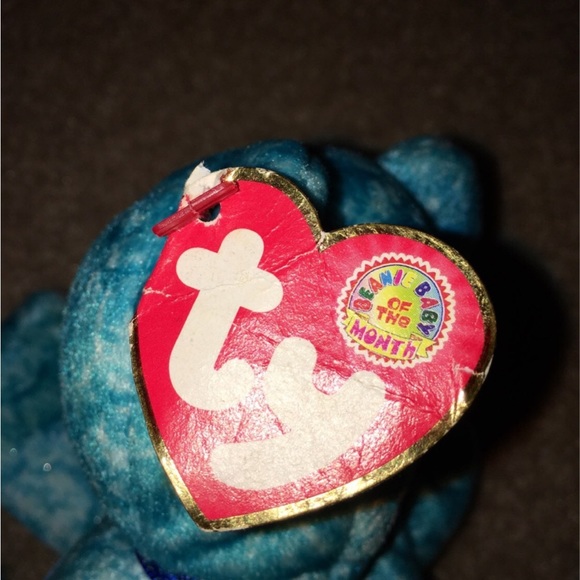 Ty Beanie Babies Clubby the Bear Official Club & Sparkles Bear Baby of the Month - Picture 9 of 9